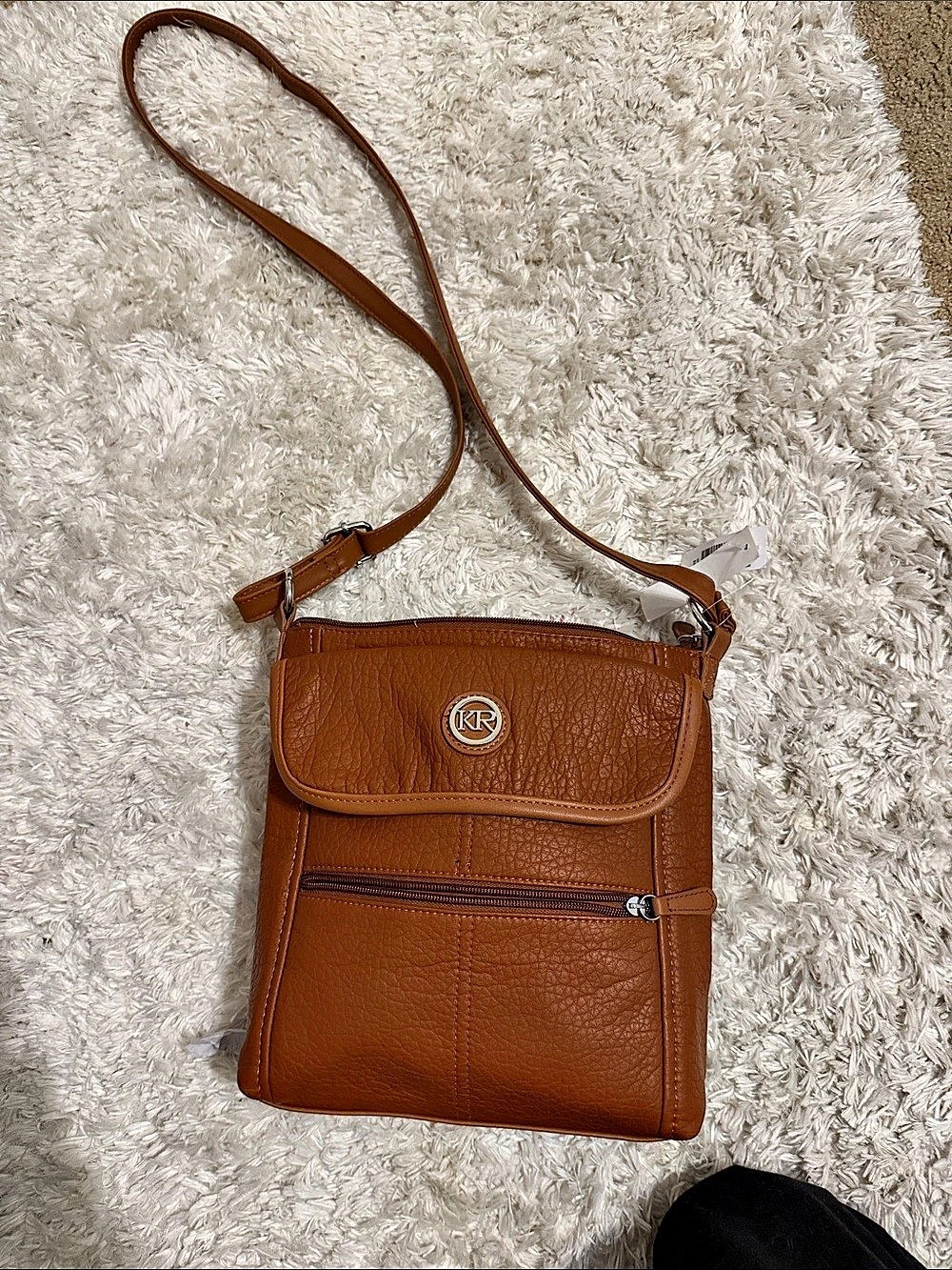 Kim Rogers Brown Crossbody Bag